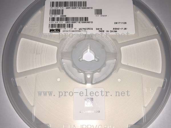 GRM188R71E104KA01D