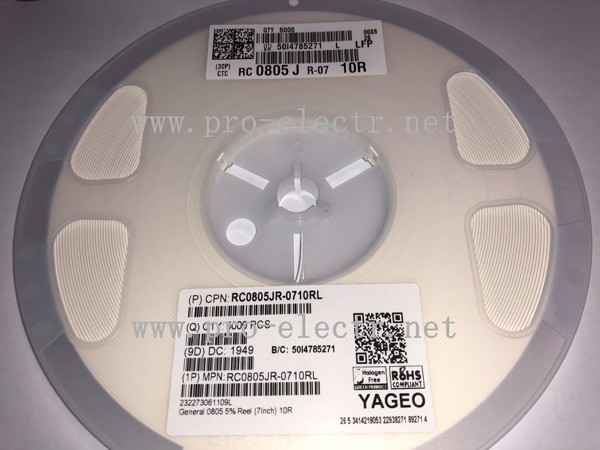 RC0805JR-0710RL