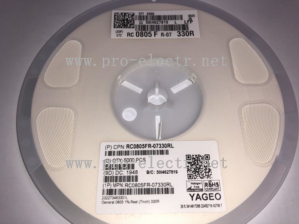 RC0805FR-07330RL
