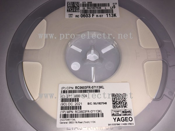 RC0603FR-07113KL