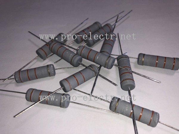 33K Ohms 5 Watt Thru Hole Axial