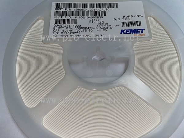 C0805C472J5RACAUTO