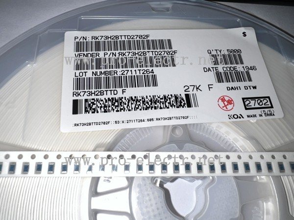 RK73H2BTTD2702F